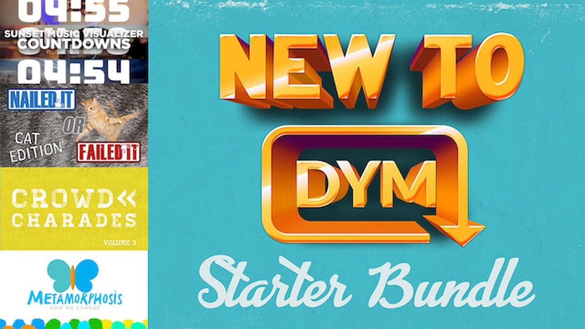 New to DYM? A Starter Bundle image number null